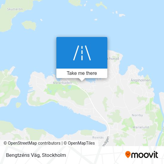 Bengtzéns Väg map