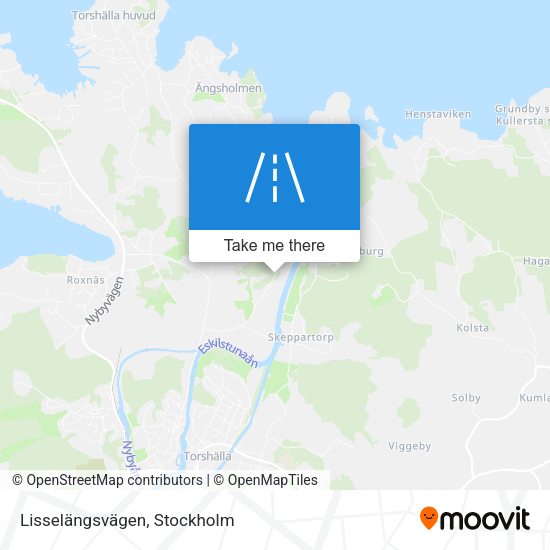 Lisselängsvägen map