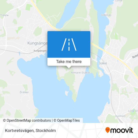 Kortvretsvägen map