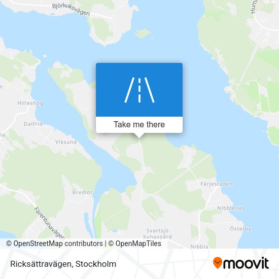 Ricksättravägen map