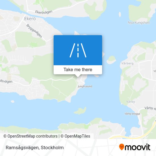 Ramsågsvägen map