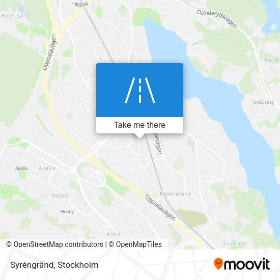 Syréngränd map