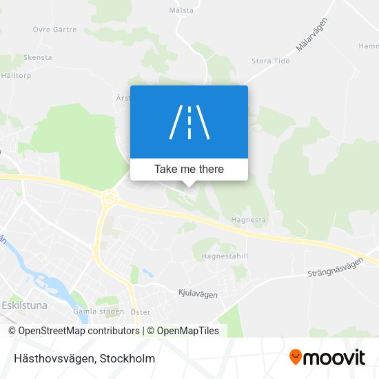 Hästhovsvägen map