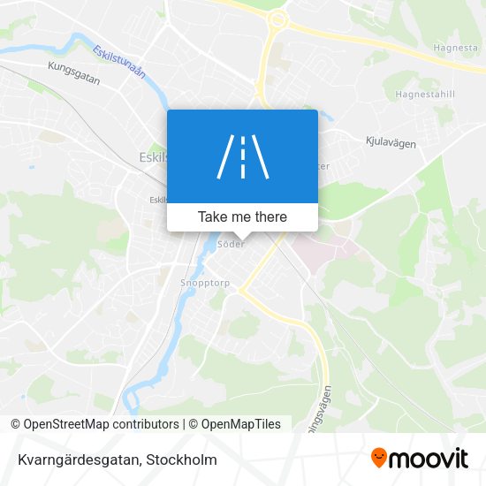 Kvarngärdesgatan map