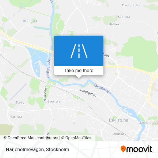 Närjeholmevägen map