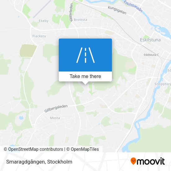 Smaragdgången map