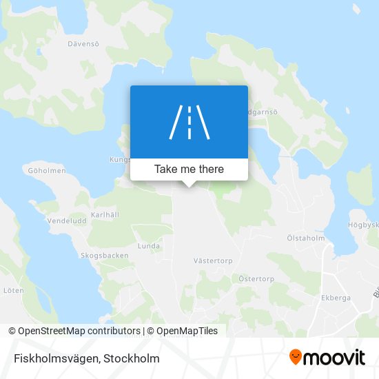 Fiskholmsvägen map