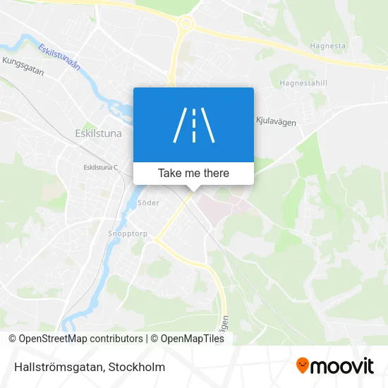 Hallströmsgatan map