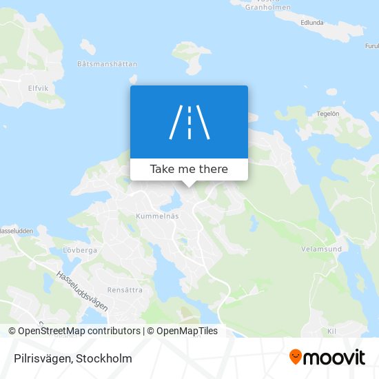 Pilrisvägen map