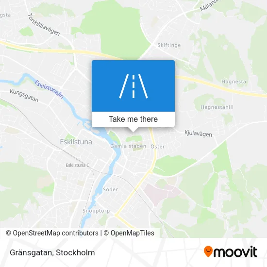 Gränsgatan map
