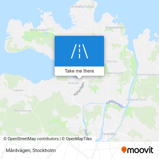 Mårdvägen map