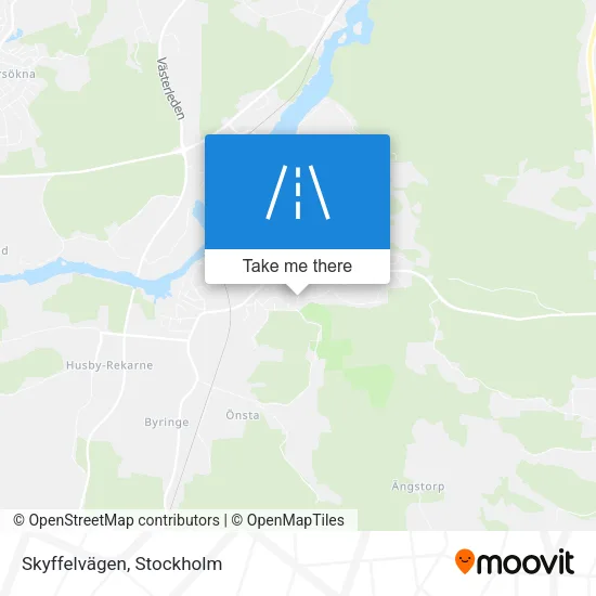 Skyffelvägen map