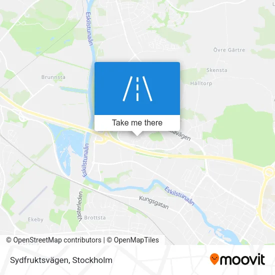 Sydfruktsvägen map