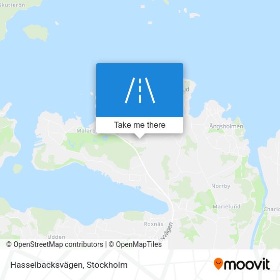 Hasselbacksvägen map