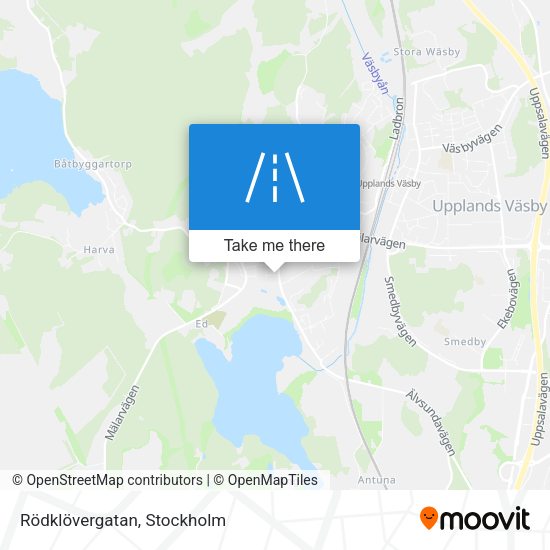 Rödklövergatan map