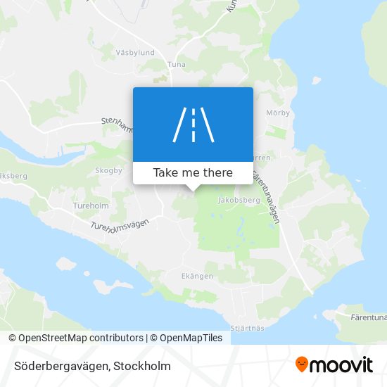 Söderbergavägen map