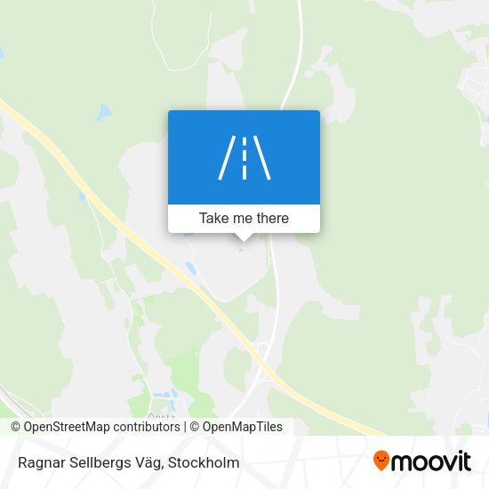 Ragnar Sellbergs Väg map