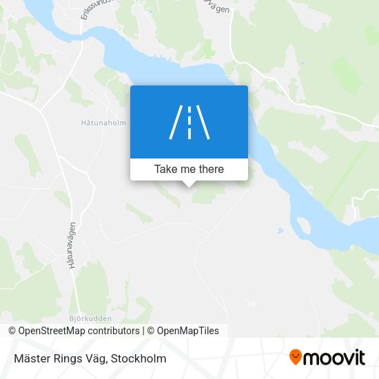 Mäster Rings Väg map