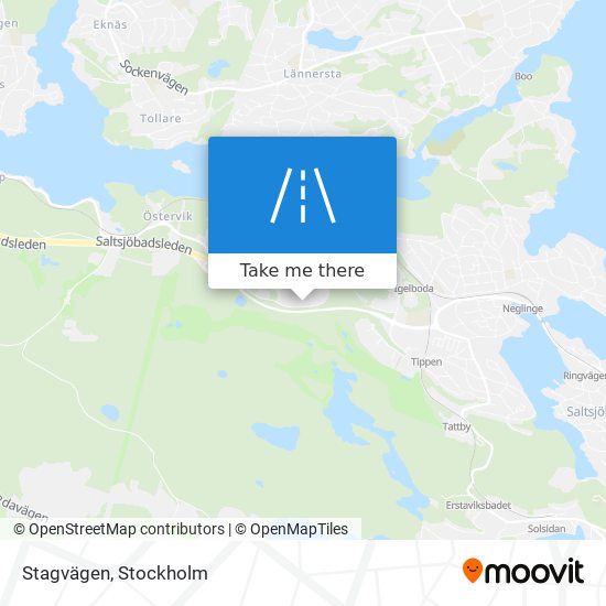 Stagvägen map