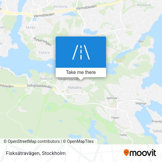 Fisksätravägen map
