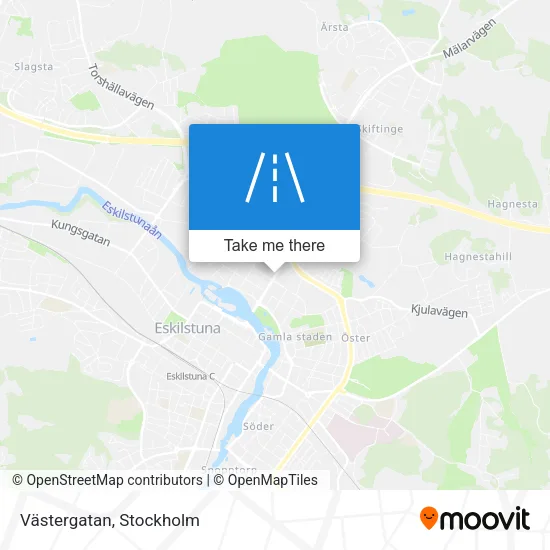 Västergatan map