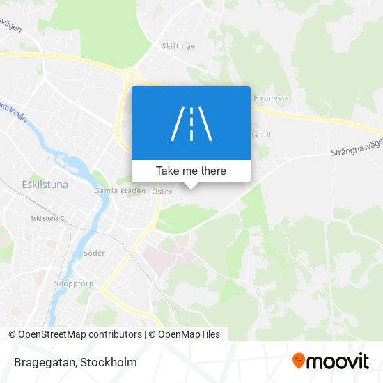 Bragegatan map