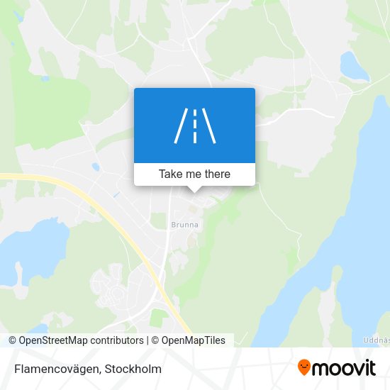 Flamencovägen map