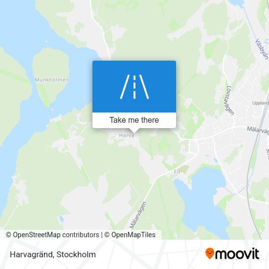 Harvagränd map