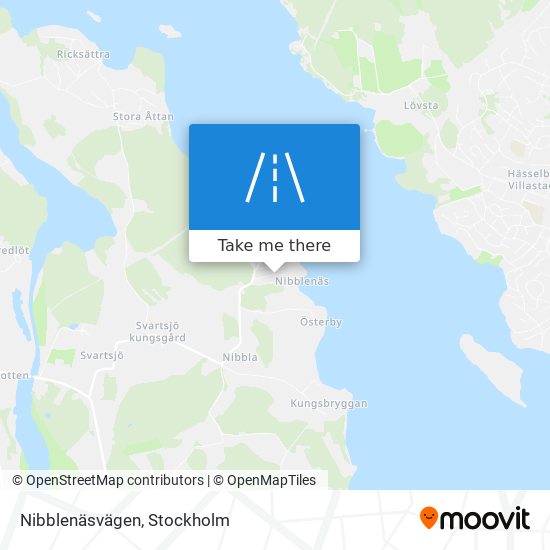 Nibblenäsvägen map