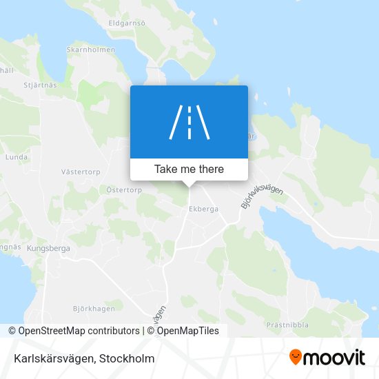Karlskärsvägen map