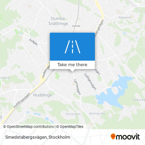 Smedstabergsvägen map