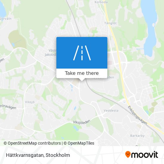 Hättkvarnsgatan map