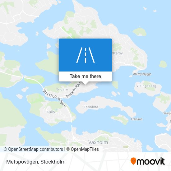 Metspövägen map