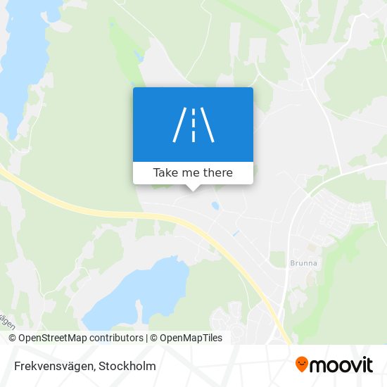 Frekvensvägen map