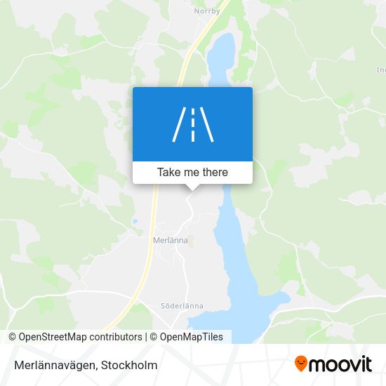 Merlännavägen map