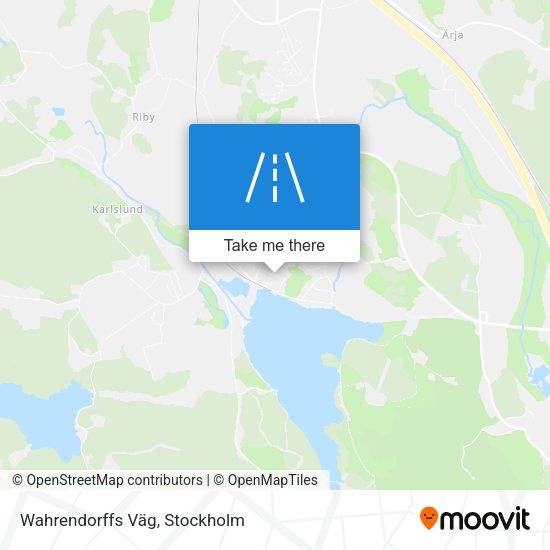 Wahrendorffs Väg map