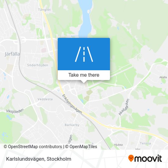 Karlslundsvägen map