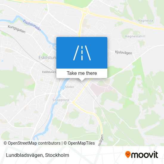 Lundbladsvägen map