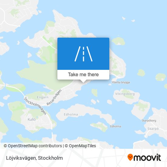 Löjviksvägen map