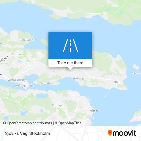 Sjöviks Väg map