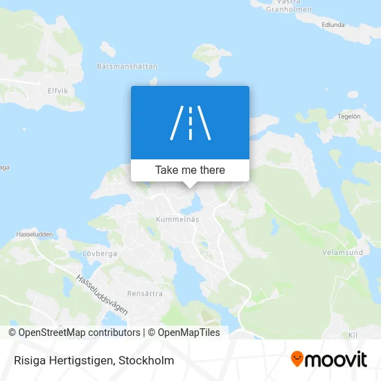 Risiga Hertigstigen map