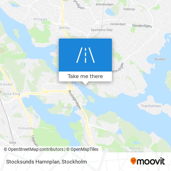 Stocksunds Hamnplan map