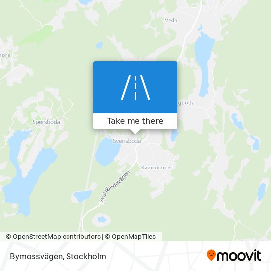 Bymossvägen map