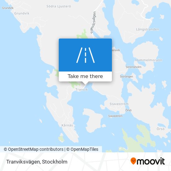 Tranviksvägen map