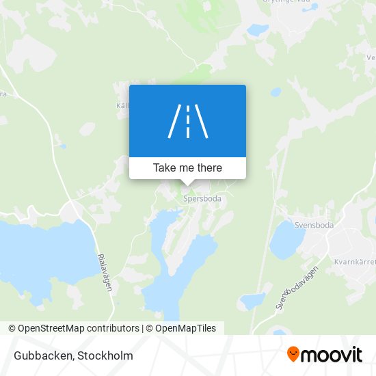 Gubbacken map