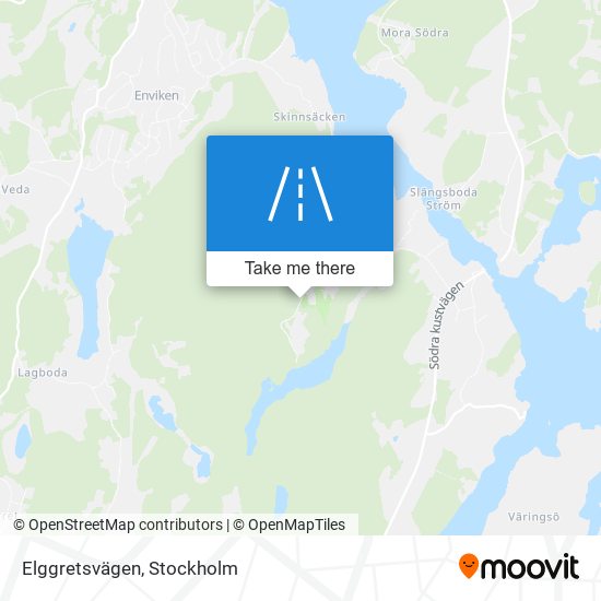 Elggretsvägen map