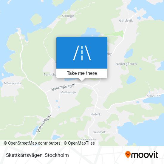 Skattkärrsvägen map