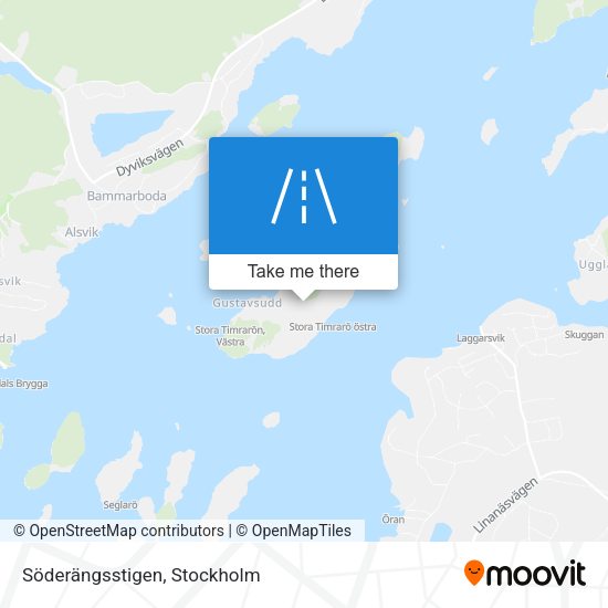 Söderängsstigen map