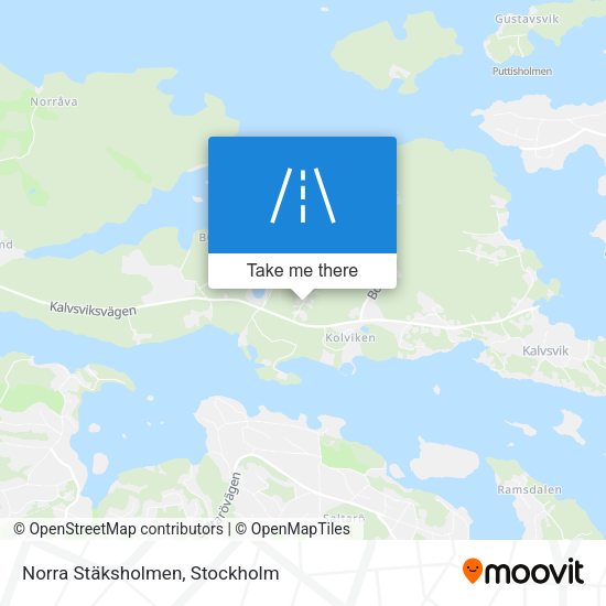 Norra Stäksholmen map