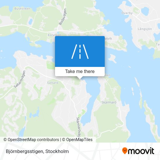 Björnbergsstigen map